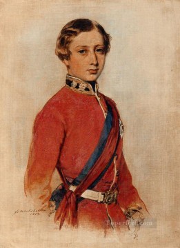  Albert Oil Painting - Albert Edward Prince of Wales 1859 royalty portrait Franz Xaver Winterhalter